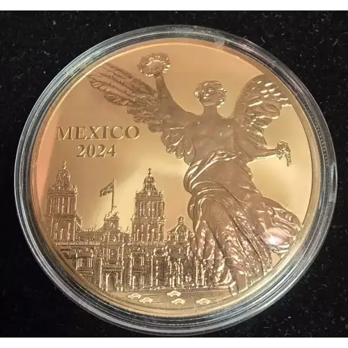 5oz Reverse Proof Libertad Copper Round