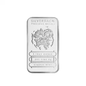 5oz Silverback Precious Metals .999 Silver 