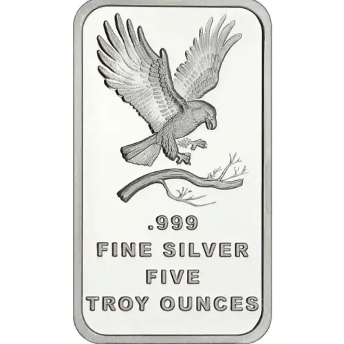 5oz SilverTowne Eagle .999 Silver Bar