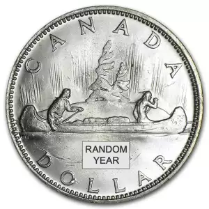 80% Canadian Silver Dollars (Random Design)