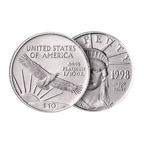 Any Year 1/10oz American Platinum Eagle (3)