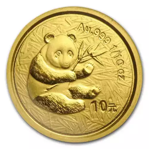 Any Year 1/10oz Chinese Gold Panda (1982-2015) (2)