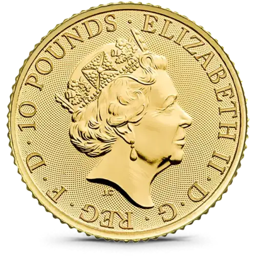 Any Year 1/10oz Great Britain Royal Mint Royal Arms .9999 Gold Coin (4)