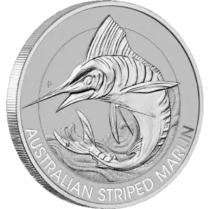 Any Year 1/3oz Australian Perth Mint .999 Platinum Striped Marlin