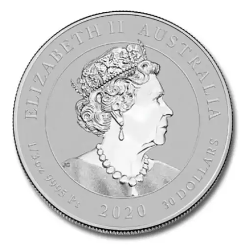 Any Year 1/3oz Australian Perth Mint .999 Platinum Striped Marlin (2)