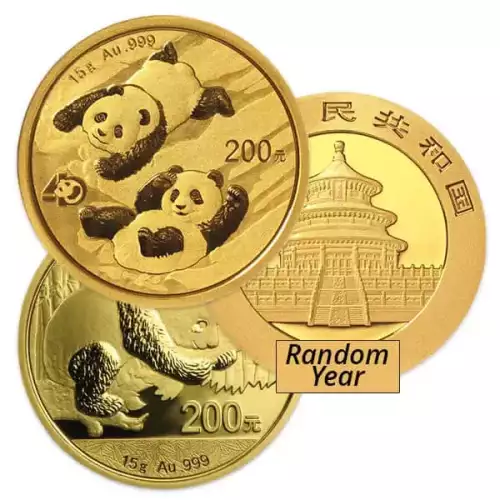 Any Year 15g Chinese Gold Panda