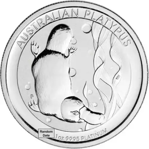 Any Year 1oz Australian Perth Mint .9995 Platinum Platypus