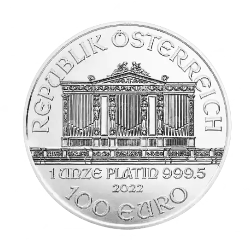 Any Year 1oz Austrian .9995 Platinum Philharmonic (2)