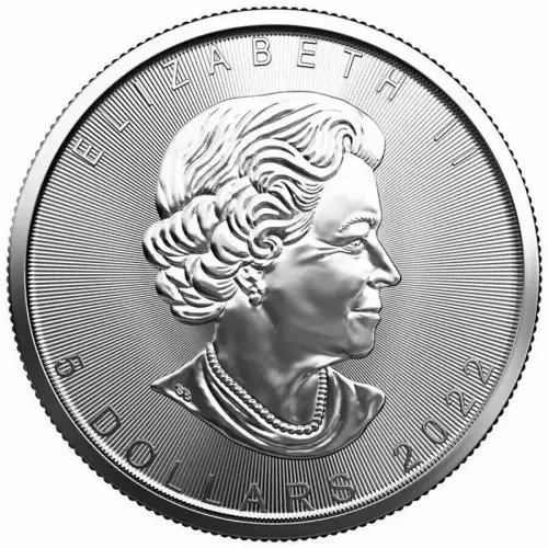 Any Year 1oz Canadian .9999 Silver Maple Leaf Bu Coin (2)