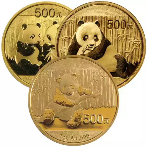 Any Year 1oz Chinese .999 Gold Panda (2)