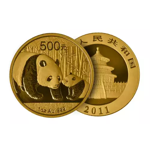 Any Year 1oz Chinese .999 Gold Panda (4)