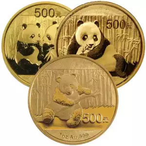 Any Year 1oz Chinese .999 Gold Panda (2)