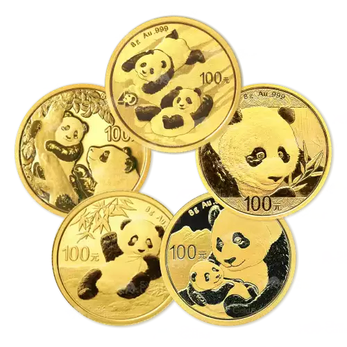 Any Year 8g Chinese Gold Panda (2)