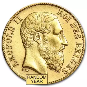 Any Year Belgium 20 Franc Gold Coins (2)