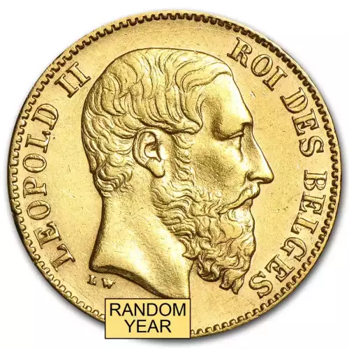 Any Year Belgium 20 Franc Gold Coins (2)