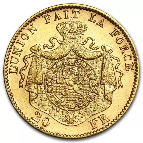 Any Year Belgium 20 Franc Gold Coins