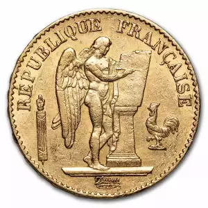 Any Year French 20 Franc Gold Coins (5)