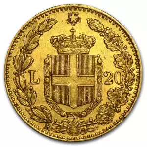 Any Year Italian 20 Lira Gold Coin