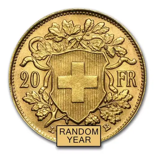 Any Year Swiss Helvetia 20 Franc Gold Coins (2)