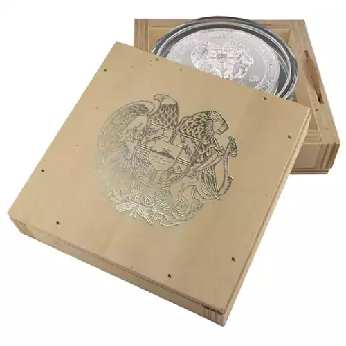 Armenian Silver 5 Kilo Noah's Ark Coin (2)