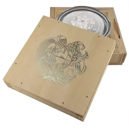 Armenian Silver 5 Kilo Noah's Ark Coin (2)