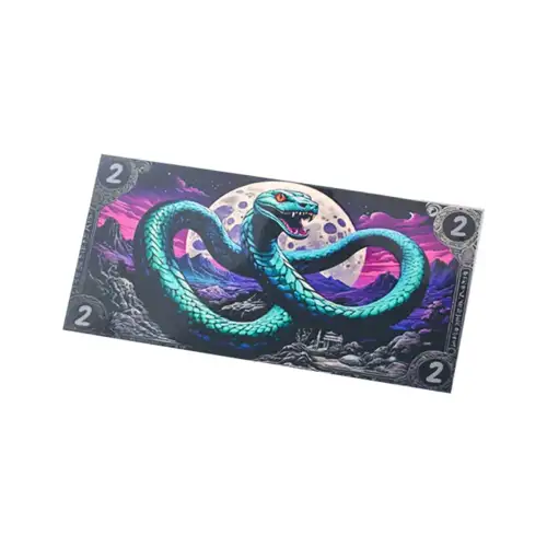 Cool2Coin - 2025 10g Year of the Snake Proof .999 Silver Banknote (2)