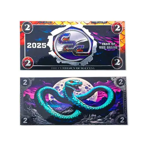 Cool2Coin - 2025 10g Year of the Snake Proof .999 Silver Banknote (4)