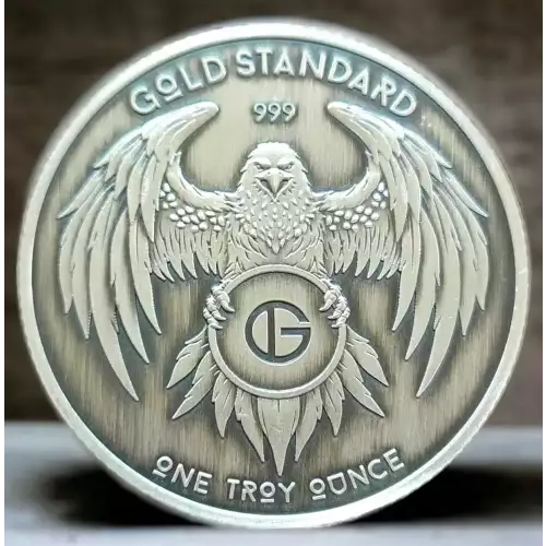 Four Horsemen of the Financial Apocalypse HR Antiqued 1 oz Silver Round (2)