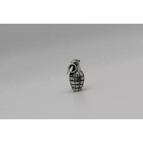 Investment Caster .999 Silver MK II Grenade replicas