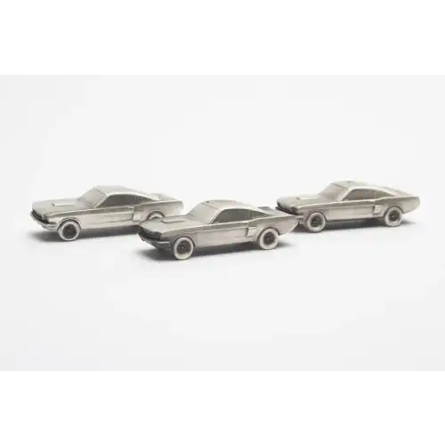 Investment Caster Automobiles Car #1 .999 Silver