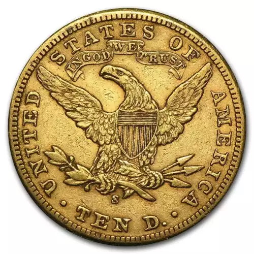 Liberty Head $10 (1838 - 1907) - XF