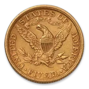 Liberty Head $5 (1839 – 1908) - XF