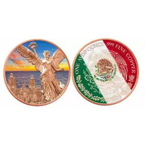 Mexico 2024 Libertad Sunset 1 oz Copper