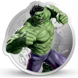 MMTC Pamp Marvel Hulk 1 oz Silver Medal (2)