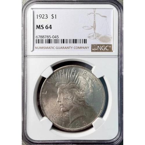 Peace Silver Dollar
