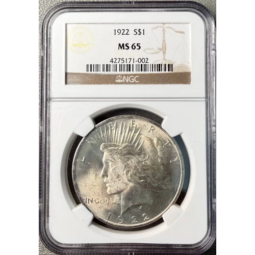 Peace Silver Dollar