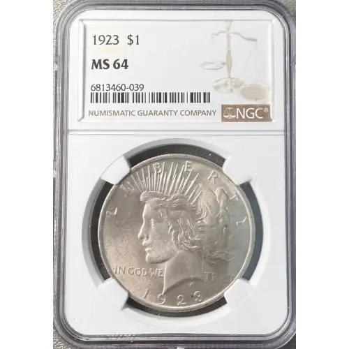 Peace Silver Dollar