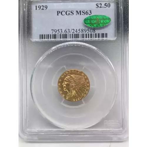 Quarter Eagles---Indian Head 1908-1929 -Gold- 2.5 Dollar (5)