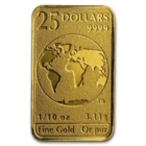 (Random) 1/10oz Canadian Gold Bar