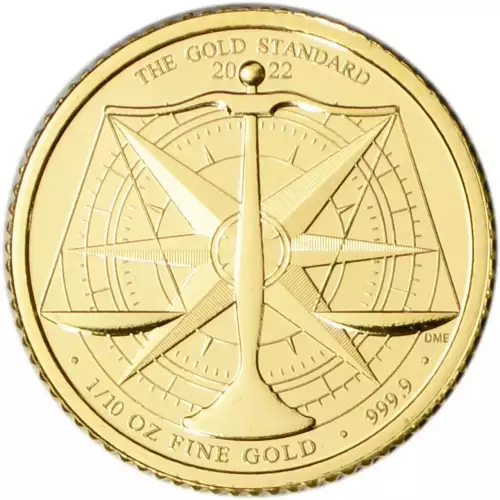 (Random Year) 1/10oz Royal Mint Gold Standard .9999 Gold Coin