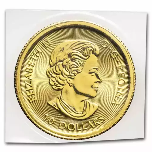 Random Year 1/4oz Canada RCM Twin Maple Leaf .9999 Gold Coin (3)