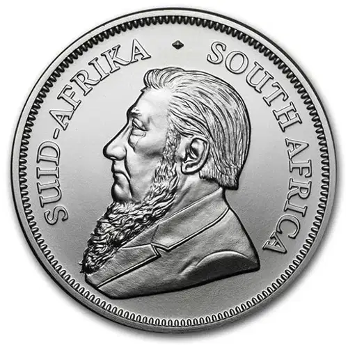 (Random Year) 1oz South Africa Krugerrand .999 Silver Coin