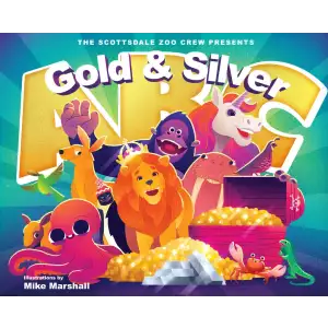 Scottsdale Mint Gold & Silver ABC's Children's Primer Book (5)