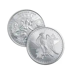 2oz Texas Commemorative .999 Silver Round (2)