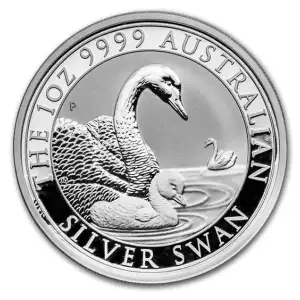 2019 1oz Australia Perth Mint Swan .9999 Silver Coin