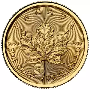 2025 1/10oz Canada RCM Treasured Maple Leaf w/ Polar Bears Privy .9999 Gold Coin