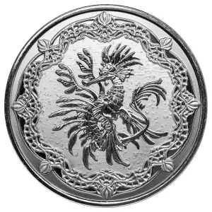 2022 1oz Samoa Seadragon .999 Silver proof- like Coin