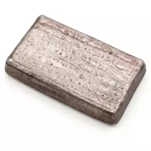 10oz Engelhard .999 Silver P Loaf Waffle-Back Bars  (2)