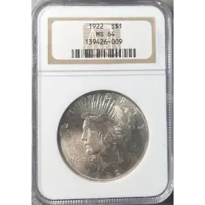 Peace Silver Dollar