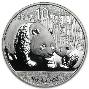2011 1oz Chinese Silver Panda